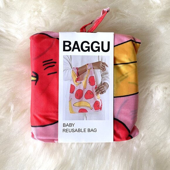 NWT Baby Baggu - Apples & Bananas - Picture 2 of 7